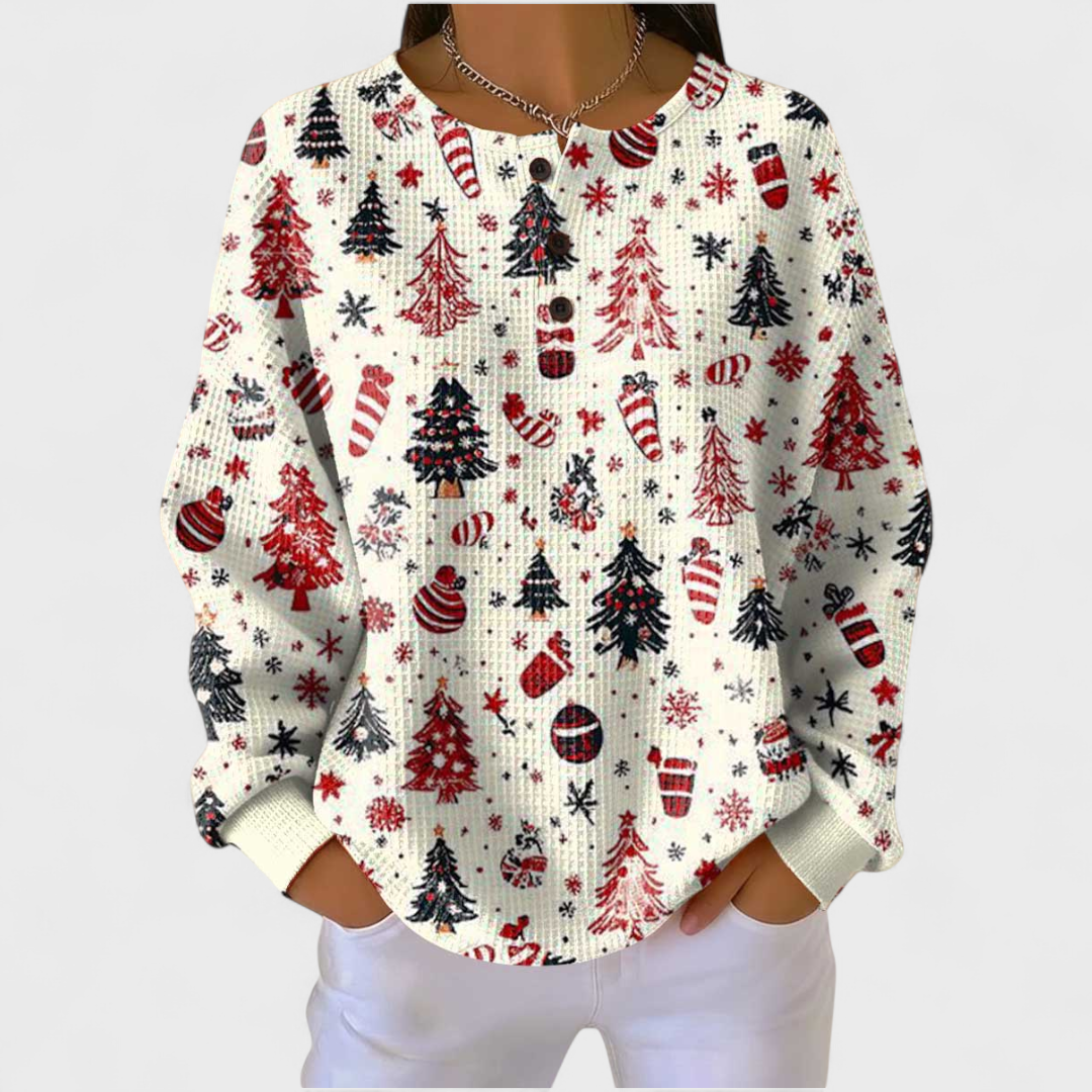 Trude™ | Pullover mit Weihnachtsmotiven