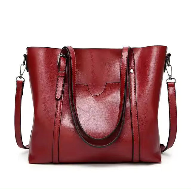 Jennifer™ | Luxuriöse Veganes Lederhandtasche
