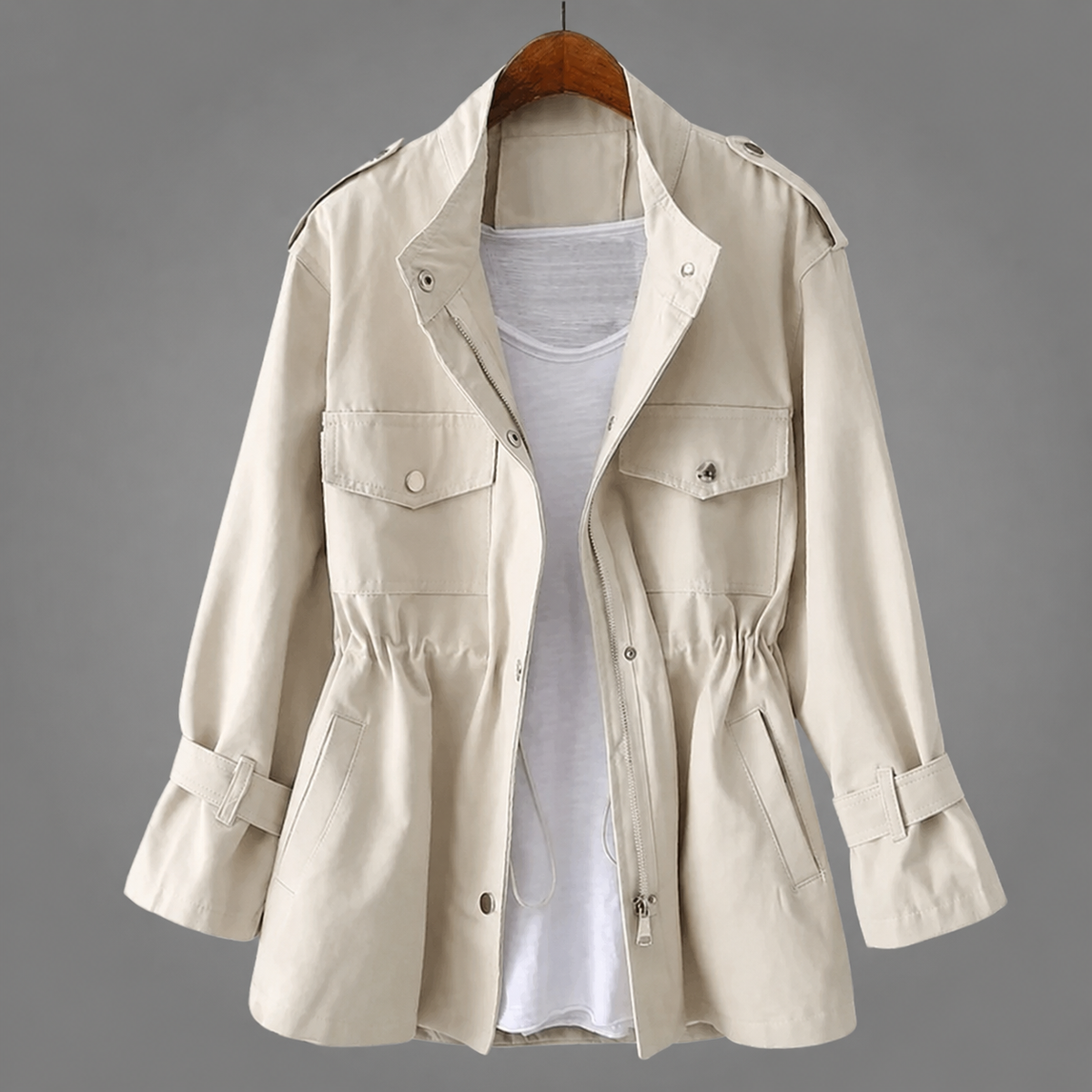 Antje | Jacke mit Tunnelzug