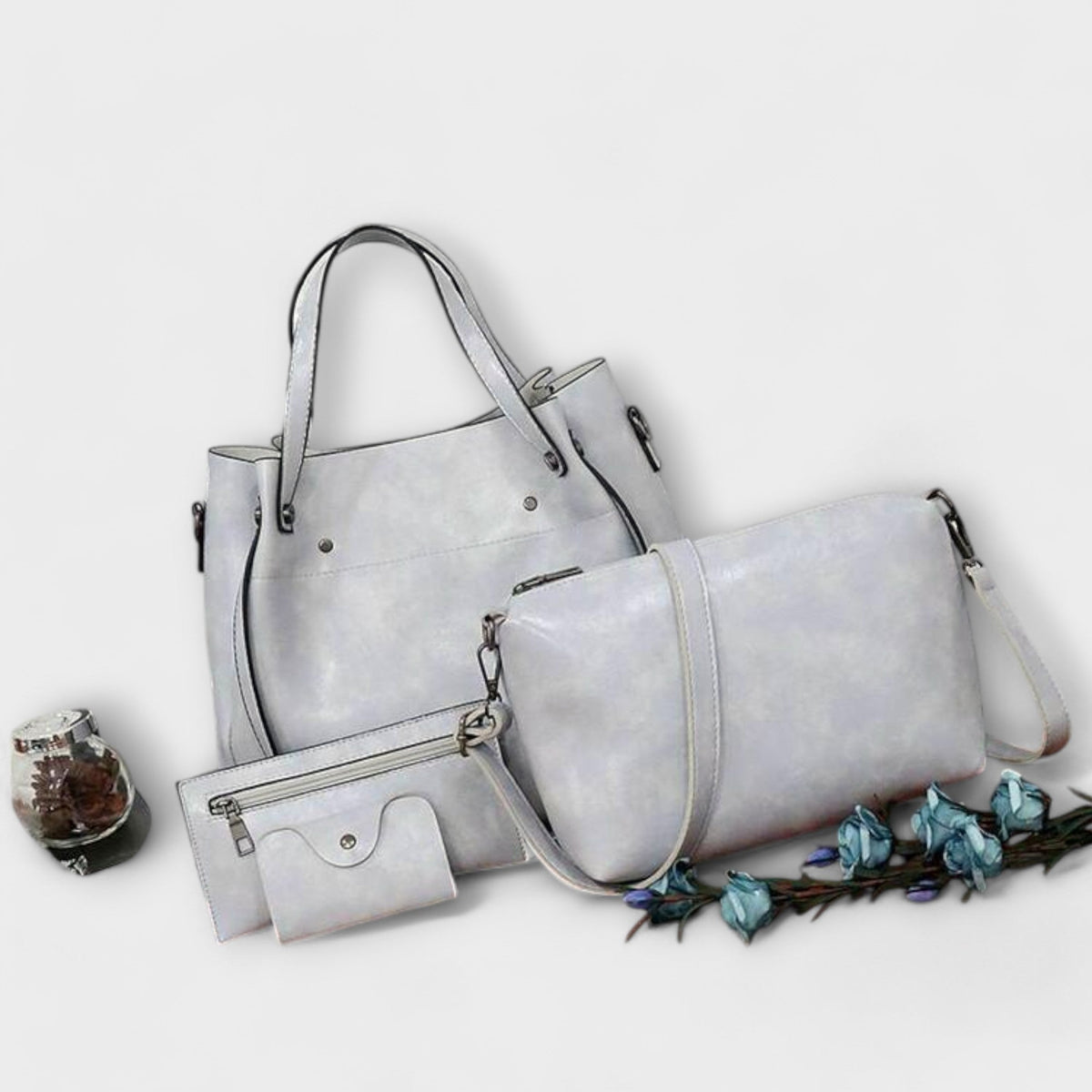 Azura - 4-teiliges Vintage-Taschen-Set