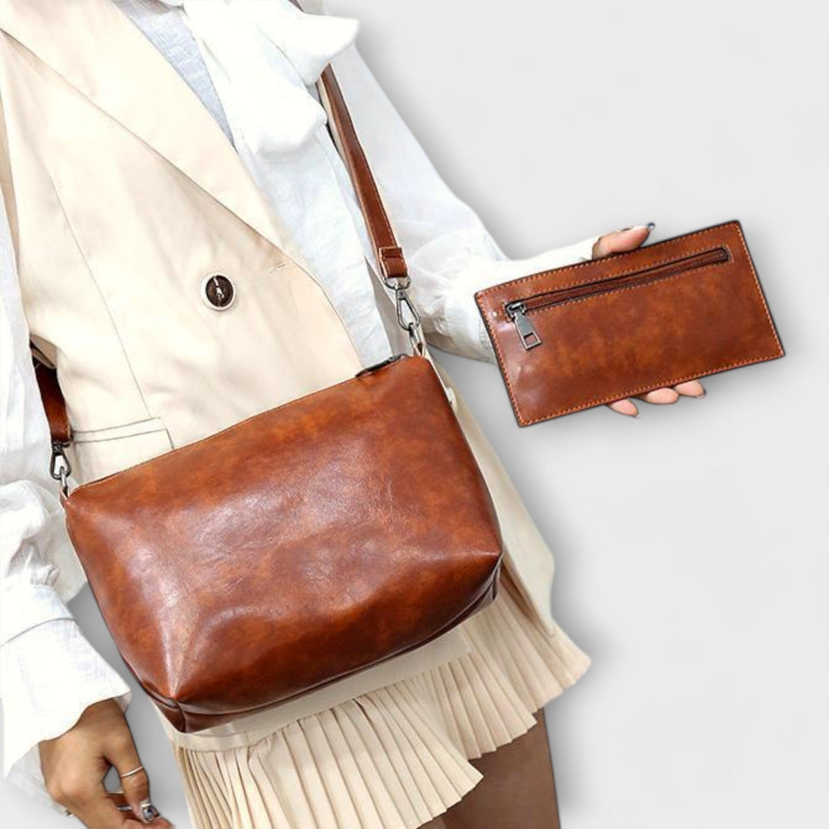 Azura - 4-teiliges Vintage-Taschen-Set