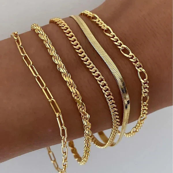 Karla | Armband-Set mit fünf Teilen