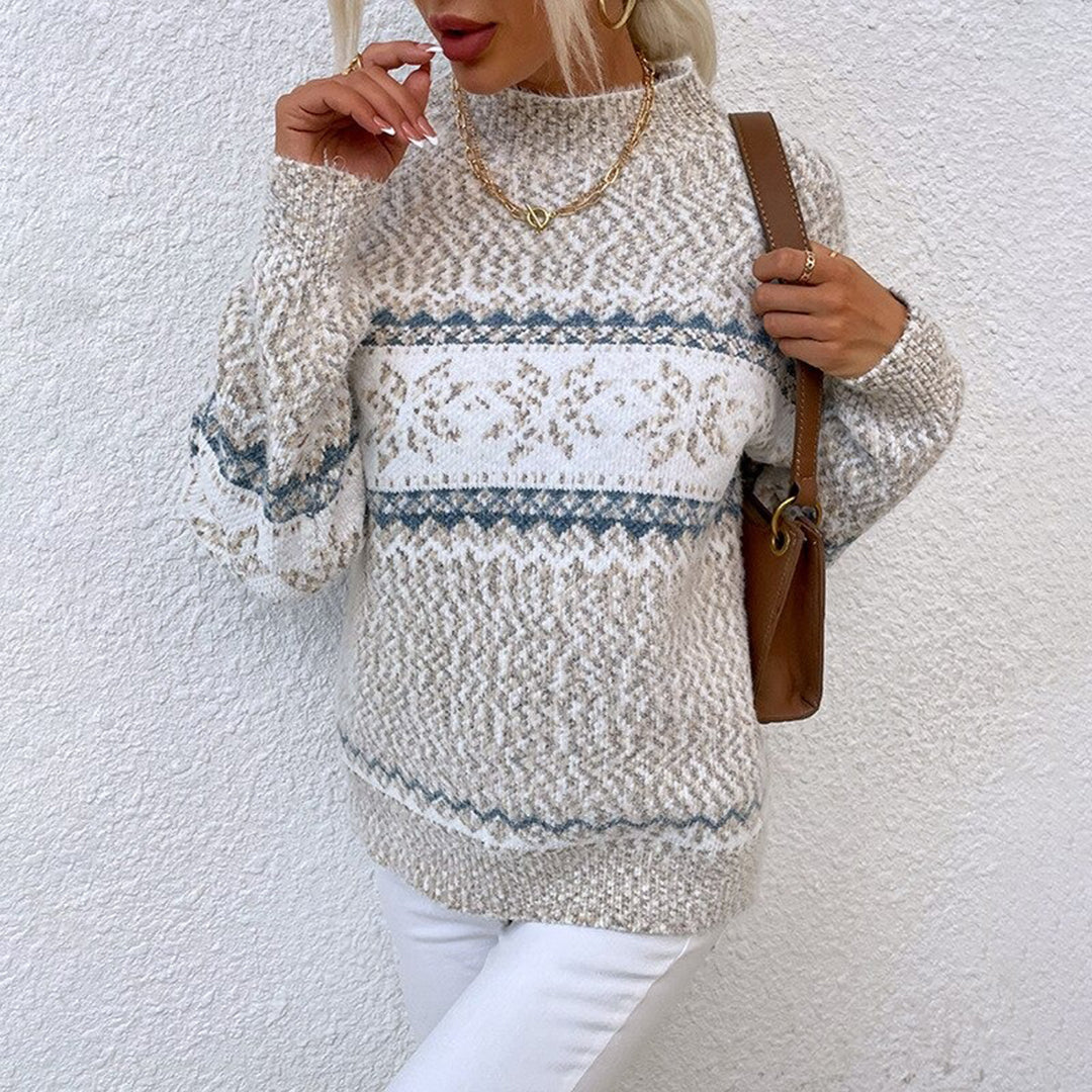 Brunhilde™ | Pullover mit Schneekristallen