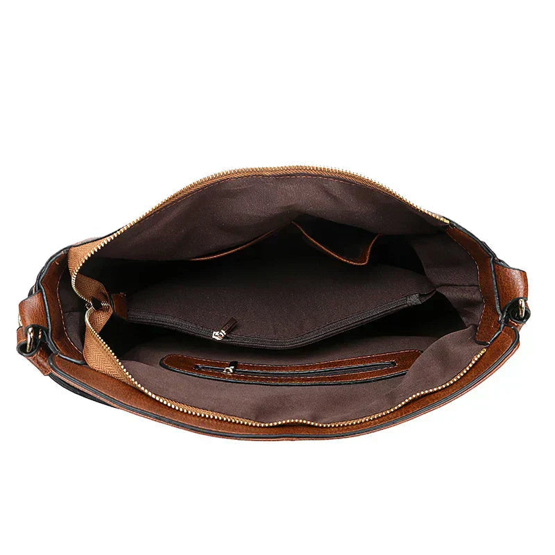 Lisa™ | Zeitloser Veganes Lederhandtasche