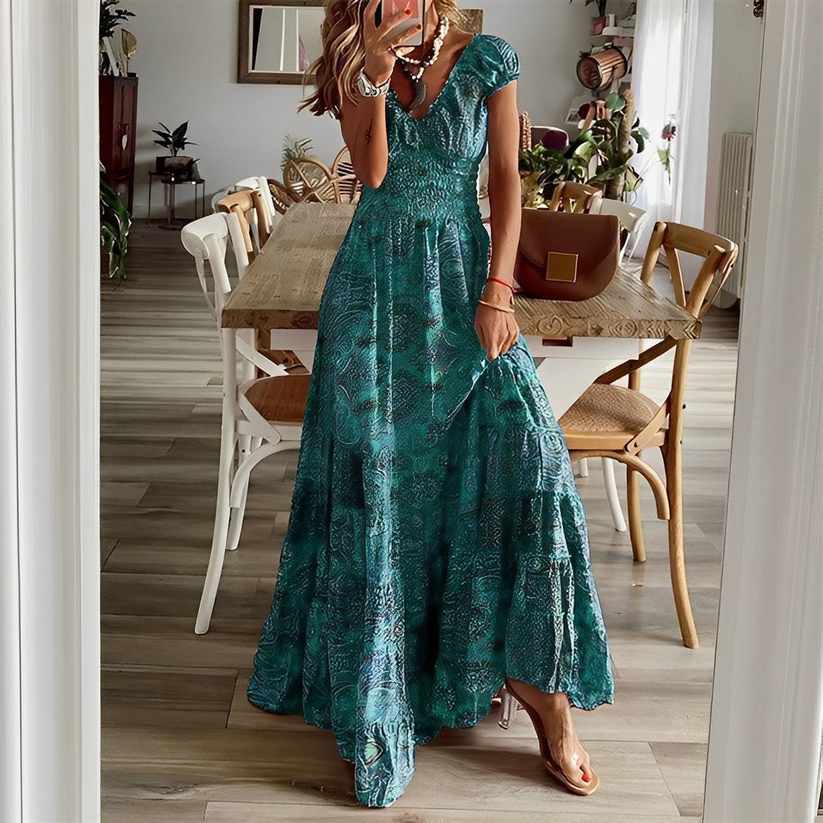 Kaida - Elegantes Boho-Kleid