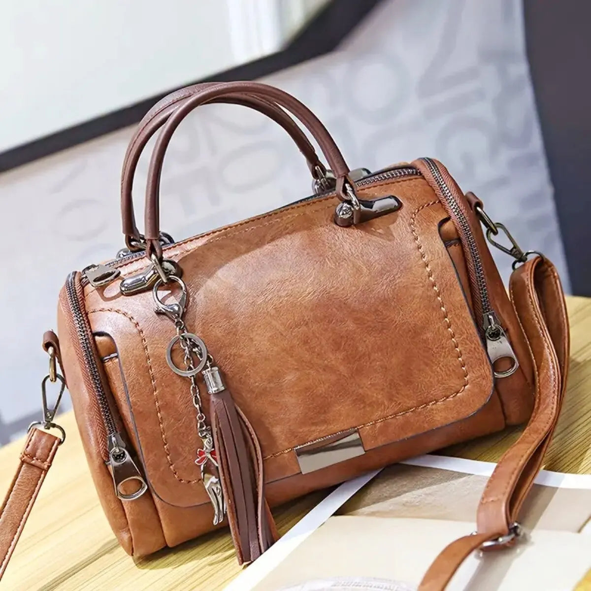 Julie™ | Tasche aus strukturiertem Veganes Leder