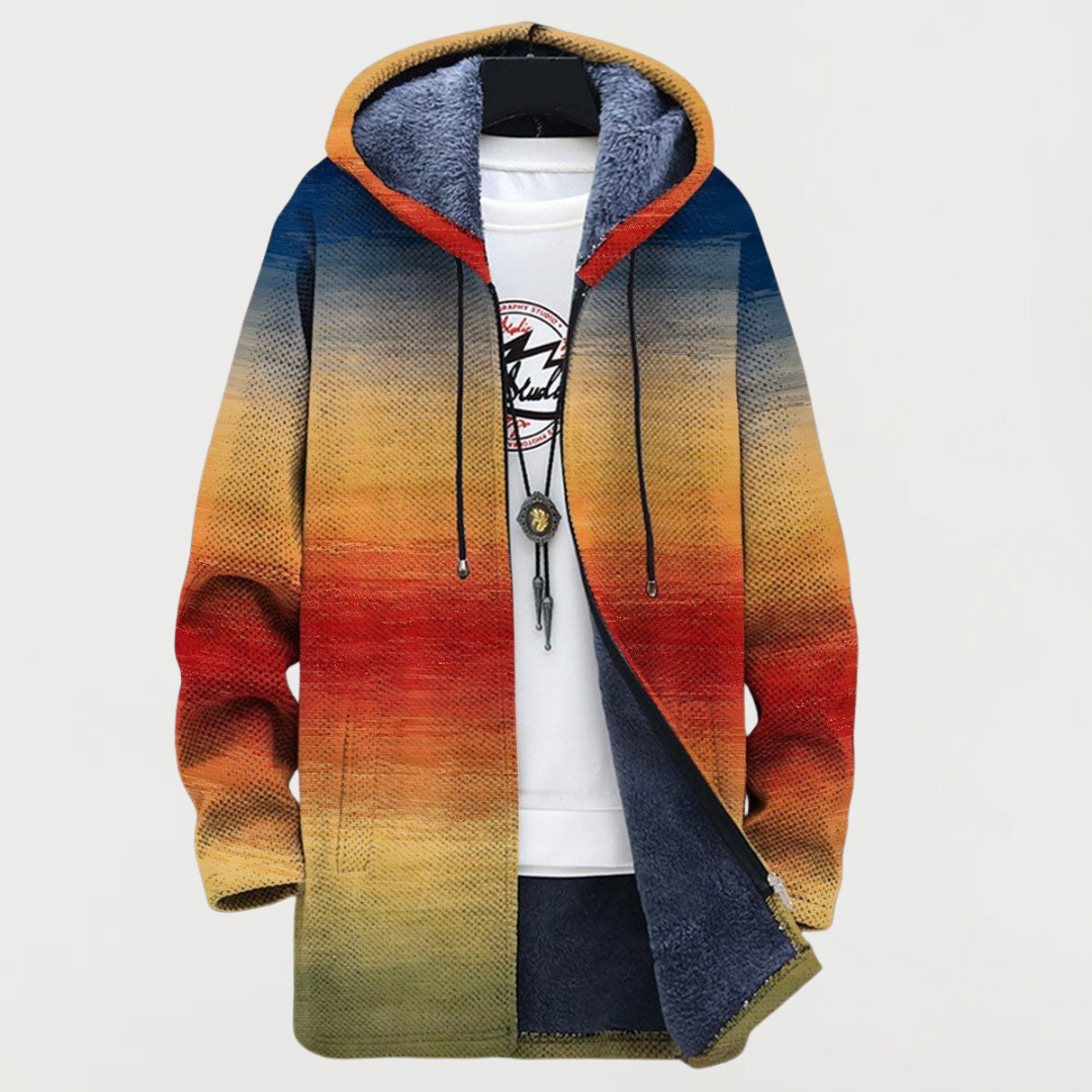 Gudrun™ | Kapuzenjacke im Sonnenuntergang