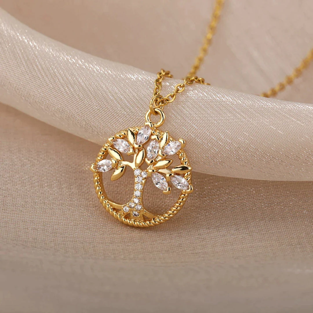 Magdalena | Kette mit Lebensbaum