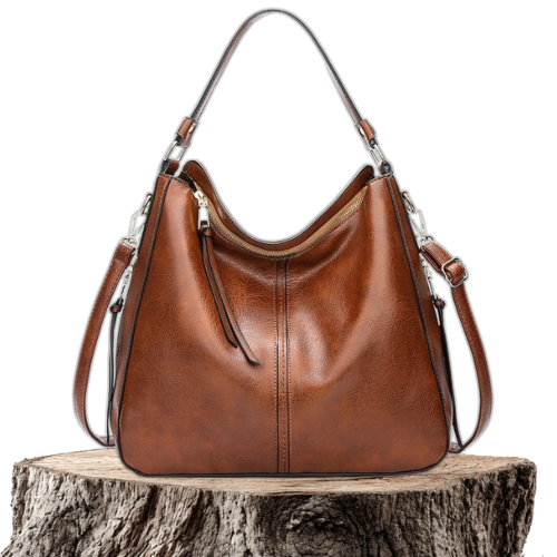 Lisa™ | Zeitloser Veganes Lederhandtasche